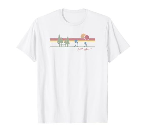 T-shirt Star Wars AT-ST Vintage au look rétro idéal pour vos sorties geek et conventions