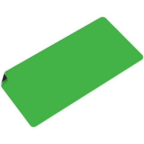 【Chromakey Green】 RAUBAY Extra Large Gaming Mouse Pad, Green Screen Desk Mousepad, Live Streaming Desk Mat, Non-Slip Rubber Base, Anti-fray Stitched Edges for Computer, Laptop, Wireless Mouse, Office Cover