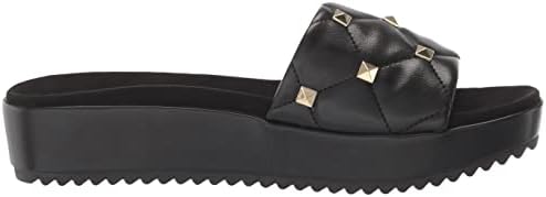Anne Klein Women's Slide Sandal, Black, 9 | Image 5