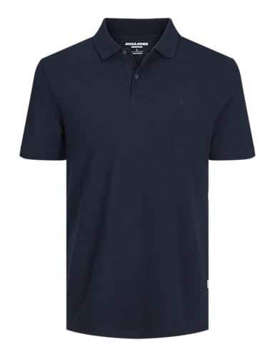 JACK & JONES Jjebasic Polo SS Noos, Homme, Bleu (Navy Blazer Detail: Slim Fit), X-Large