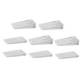 Butoirs de porte d'armoire - la conception nervurée aide à stabiliser et à niveler des toilettes ou des meubles inégaux, utilisés pour stabiliser et niveler divers objets, niveleurs de sol d'armoire