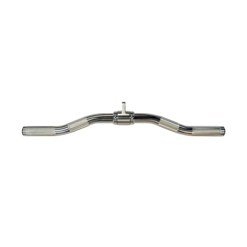 Gronk Fitness Aluminum Curl Bar for Cable Machine