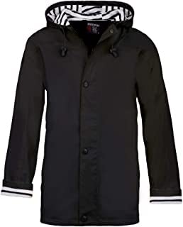 Breizh Ocean - Artic - Ciré Imperméable avec Capuche - Intérieur Polaire - XS au 4XL (MARINE, L) Cover
