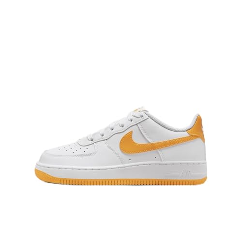 Youth Nike Air Force 1 (GS) in University Gold