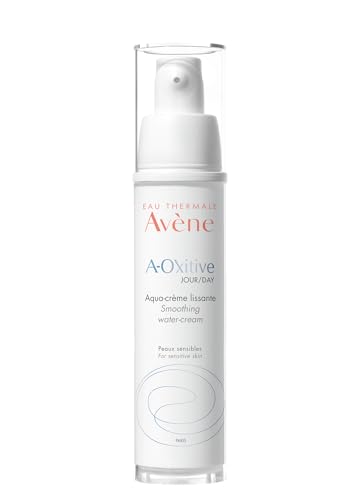 Eau Thermale Avène A-Oxitive DAY Smoothing Water-cream 30ml - Vitamin C Moisturiser with Hyaluronic Acid, For Sensitive Skin