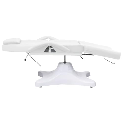 CUMYZO Massage Table White 70.9"x24.4"x(34.1"-46.5") Health & Beauty,Personal Care,Massage & Relaxation,Massage Tables - Image 4