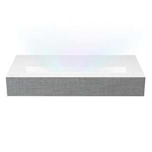 LG HU85LS – Proyector 4K, CineBeam, SmartTV, webOS 4.5, hasta 120 Pulgadas, Fuente Láser 3 Canales, 2.700 lúmenes, 3840 x 2160px, Dolby Surround Audio, Blanco