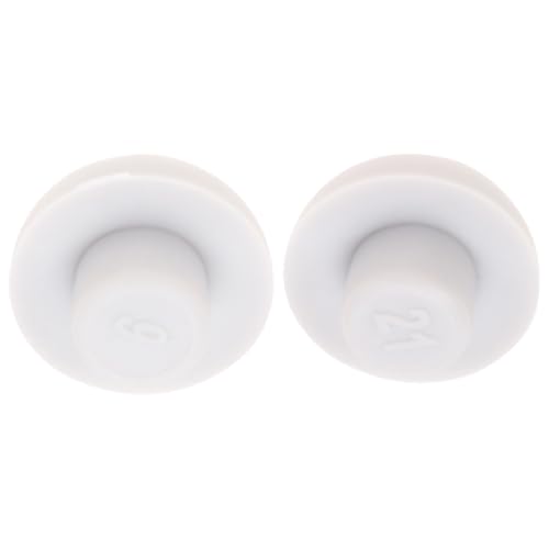 Ipetboom Almohadillas Acolchadas para Asiento de Inodoro Aplicables Elevadores y Espaciadores Antideslizantes de Plástico Gris Kit de 2 Piezas para Accesorios de Baño y Mejora de