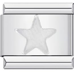 Pulseras modulares Mon & Sons eslabones de plata italiana de 9 mm ideales para regalar detalles 4