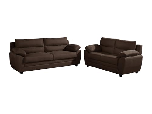 Vente unique Sofá de 3 2 plazas Manoa tapizado