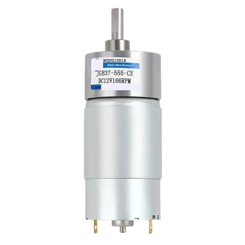 Moteur à basse vitesse JGB37-555 engrenage robuste 12V 38rpm inversable - 6