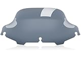 PBYMT 8' Windshield Windscreen 96-13 Compatible for Harley Davidson Touring Street Glide Electra Glide FLHT FLHTCU Ultra Classic Glide FLHX FLHTK Tri Glide 1996-2013,Tint