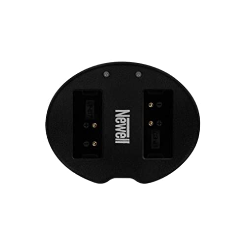 Newell Batería de caricatura USB SDC Micro USB Doppio per Batteria Canon LP-E17