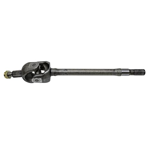 Image of Detroit Axle - Front 2pc U-Joint Axles for 2007-2018 Jeep Wrangler 2018 Wrangler JK [w /Dana 30 Axle], 2008 2009 2010 2011 2012 2013 2014 2015 2016 2017 2 U-Joint Axle Shafts Assembly Replacement