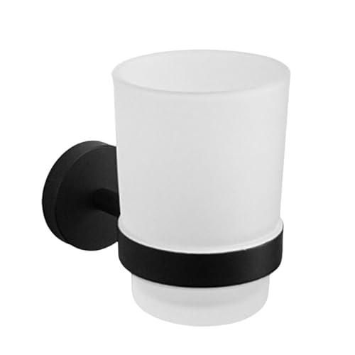 Juego de baño moderno de acero inoxidable esmerilado de 4 piezas, accesorios de pared con soporte para toallero, cepillo de inodoro, jabonera y gancho para albornoz para decoración elegante del hogar
