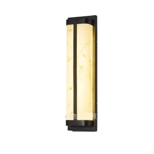Applique d'extérieur marbre et LED 60 cm pour éclairage jardin