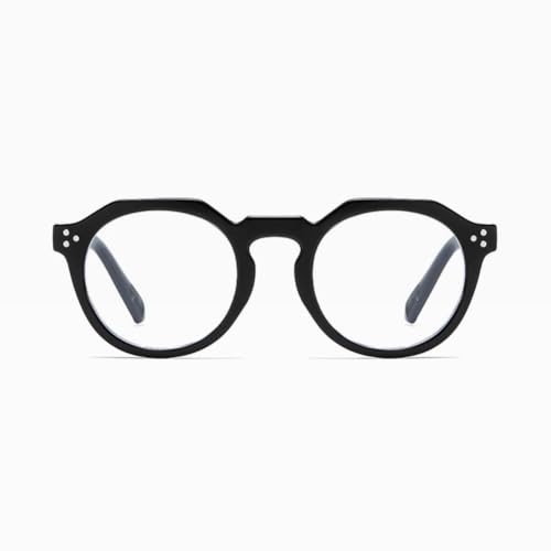 Image of Shiratori Square Blue Light Blocking Glasses for Women Men, Lightweight Frame Anti Eyestrain Computer Glasses