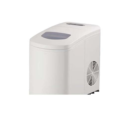 Fabricadora de hielo portátil compacta 26lb día blanca miniatura 3