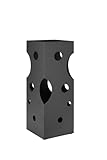 VDD - Schirmständer - schwarz - Aluminium - kompakt - elegant