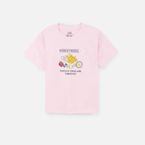 Image of Nap Chief Girls Cotton Cartoon Characters and Printed Co ord Sets, T Shirt and Shorts for Casual Wear