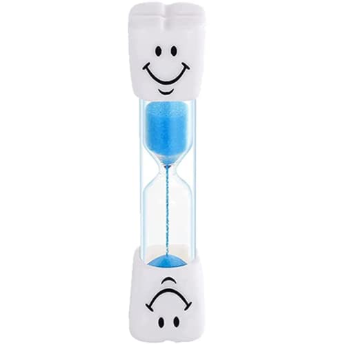 TRIXES Temporizador de Arena Azul Cepillado de Dientes en 2 Min Sonrisa de Niñ