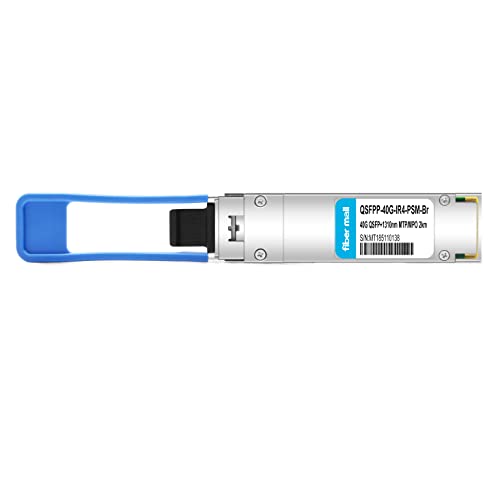 Image of Fiber Mall 40G QSFP+ PLRL4 for Brocade QSFP-40G-PLRL4 Compatible,40GBASE-PLRL4 QSFP+ 1310nm 2km DOM MTP /MPO SMF Optical Transceiver Module