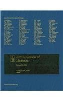 Annual Review of Medicine 2008 (Annual Review of Medicine) 0824305590 Book Cover