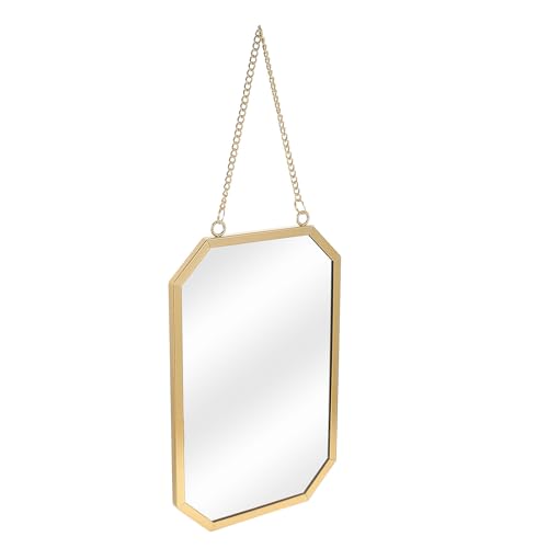Specchio da parete: design da appendere alla parete, facile da installare e appendere alla parete, risparmiando tempo e fatica, specchio decorativo