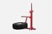 Manual Tire Changer, Portable Bead Breaker Mounting Tool, Tire Changing Machine for Car Truck Trailer Garage Use, Fits 203-406 mm Tires, Red