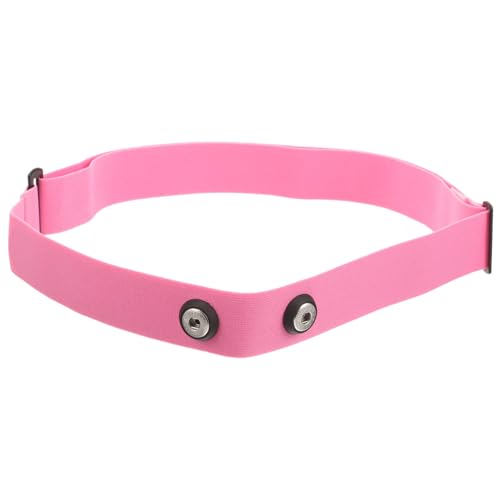 HANABASS Gym Straps Fitness Tracker Correa para el del Monitor cardíaco Monitor de frecuencia Cardiaca en el Banda elástica en el Correa elástica Deportiva Nylon Rosa