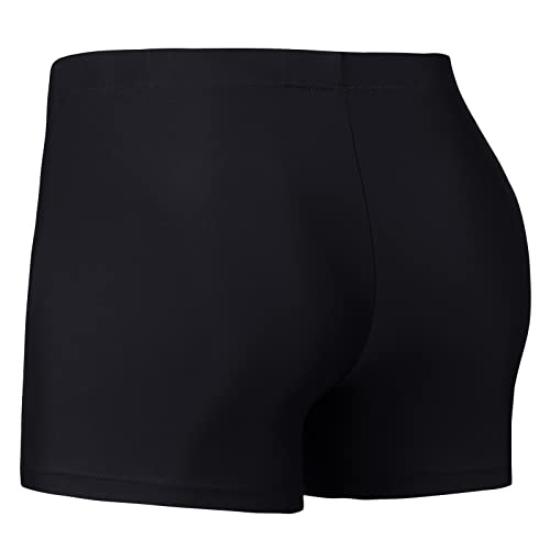 Turnhier Men's Square Leg Swimwear Jammers Swimsuit Jammer Swimming Jammers For Men （Black,3Xl） #TOP2