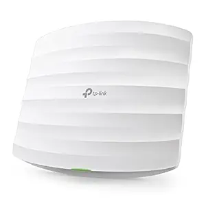 TP-Link N300 Wireless Ceiling Mount Access Point, Support PoE 802.3af/at and Direct Current, Easily Mount to Wall or Ceiling, Simply Managed by Free EAP Controller Software (EAP115)