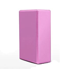 JYSD Yoga Block Stretching Child Dancing Aid Foam Brick Fitness Gym Light Pink Pilates EVA Brick Foam Stretch Sport Gym
