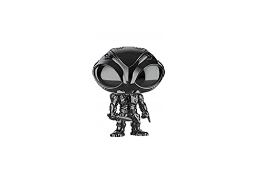 Funko Pop! Heroes: Aquaman [Movie] - Black Manta [Metallic Chrome] #248 - Walmart Exclusive! …