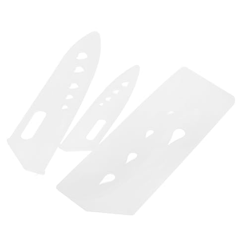 Garneck Lot De 3 Étuis À Couteaux Pour Couteaux De Chef Protection De Rangement Pour De Cuisine En Plastique Pochette De Rangement Pour En Plastique Pp