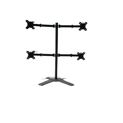 Support d'écran double bras robotisé Monitorfour avec rotation pivotante 360