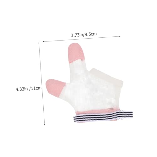 Essential Boys and Girls Guard Gloves Stop Biting Nails Thumb Sucking Breathable Gloves Teether Protection2