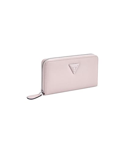 Image of Guess Rose Petal Textured Zipper Viviette Medium Zip Around Wallet