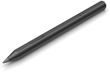 HP Rechargeable MPP 2.0 Tilt Pen for Touch Screen Devices | Customizable and Compact Design with Magnetic Barrel | 1-Year Limited Warranty | Black (3J122AA) and Silver (3J123AA),Charcoal Grey