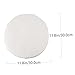 KESYOO 100pcs Bird Cage Paper Parakeet Cage Liner Absorbent Bird Cage Liner Soft Birdcage Covers Large Bird Cage Pads Blue Pet Cage Paper Mat Round Birdcage Liners Parrot Pads X White