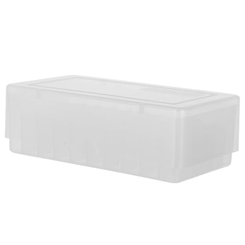 CIYODO Freezer Storage Box 50 Slot Polypropylene Freezer Containers Lids for Sample Vials