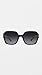 Tory Burch TY7143U Women's Sunglasses Black/Grey Gradient Polar 56