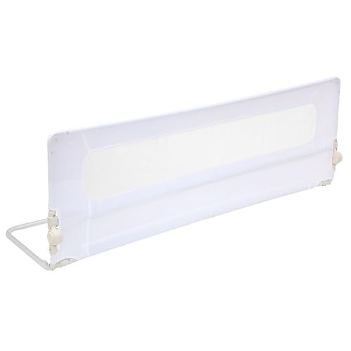 Safetots Sponda per Letti, Bianca, 140cm di Larghezza x 50cm di Altezza, Sponda di Sicurezza da Letto per Bambini