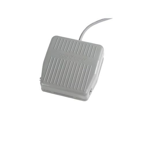 Pedal electrico SPDT para solucionar fatiga manual interruptor de pie momentaneo 2 metros