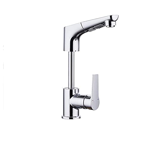Robinet d'évier en laiton avec cascade élégante pour une cuisine moderne