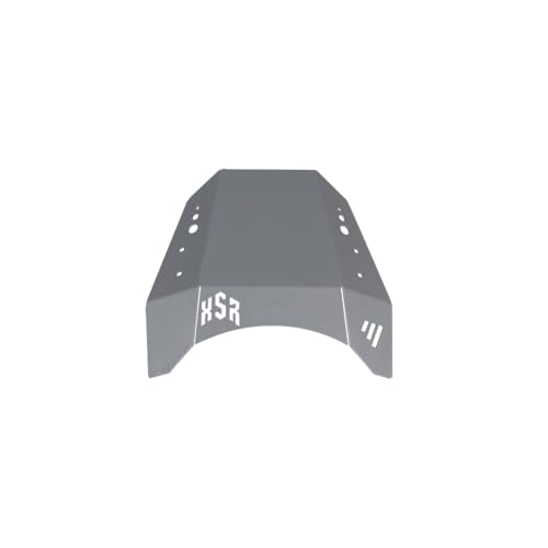 Image of M TECHNICS XSR 155 Metal Visor | NEO Retro Design Metal Visors for XSR 155 | Attractive Wind Shield Compatible for XSR155 | Stylish Look Visor Suitable for XSR155 (Metallic Silver)