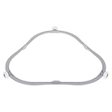 Hemobllo Drehteller Ring für Mikrowelle Kunststoff Halterung 20cm Durchmesser Mikrowellenzubehör Ersatzteil für Gleichmäßige Rotation und Verbesserte Garleistung
