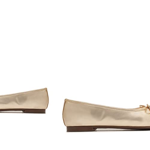 SCHUTZ Women's Ballerina Arissa Bow Leather Flat4