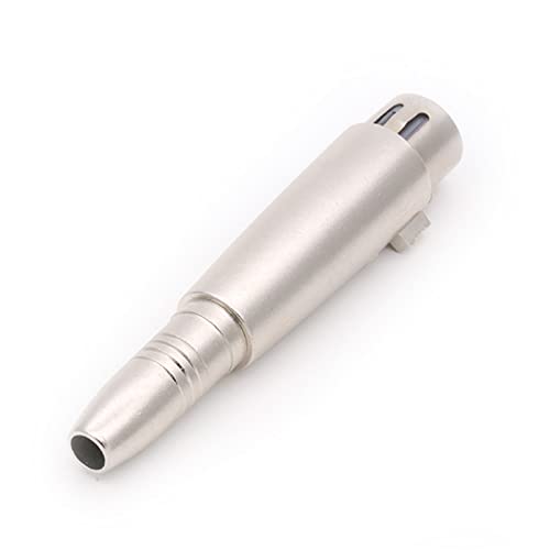 Adaptador cable XLR macho a jack mono 1/4 pulg miniatura 4