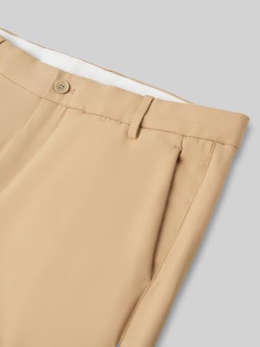 Image of SUBTRACT Slim-Fit Stretchable Lycra Formal Pants for Men with Flexible Waistband | Stylish Men's Wear Trousers for Office or Party |Dress Trouser Pant
